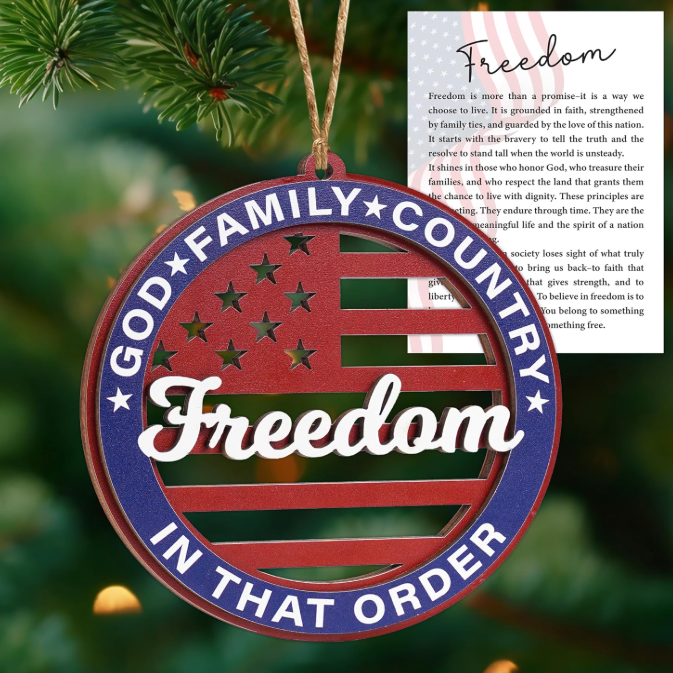 United States 250th Anniversary Ornament