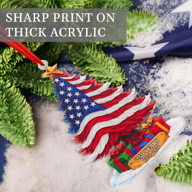 United States 250th Anniversary Ornament