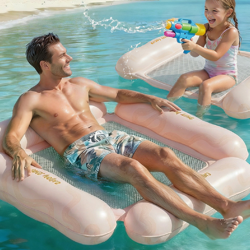 Luxury Mesh Float Lounge – Premium Pool Float for Ultimate Relaxation & Style