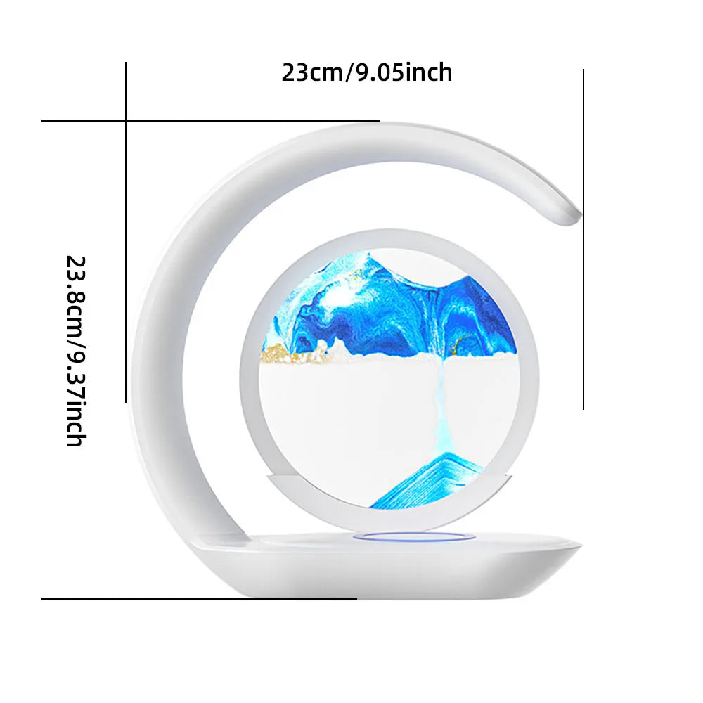 Quicksand Wireless Charging Desk Lamp