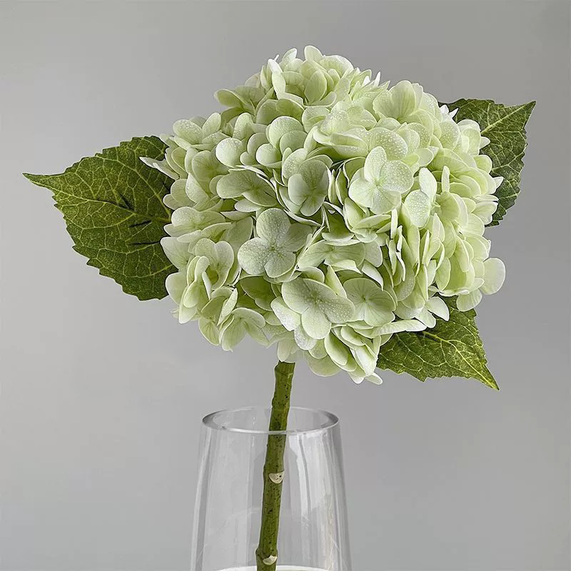 3-Pack Lifelike Hydrangea Silk Flowers – UV-Resistant for Indoor/Outdoor Decor 