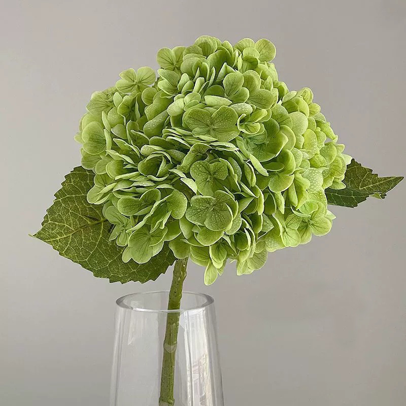 3-Pack Lifelike Hydrangea Silk Flowers – UV-Resistant for Indoor/Outdoor Decor 