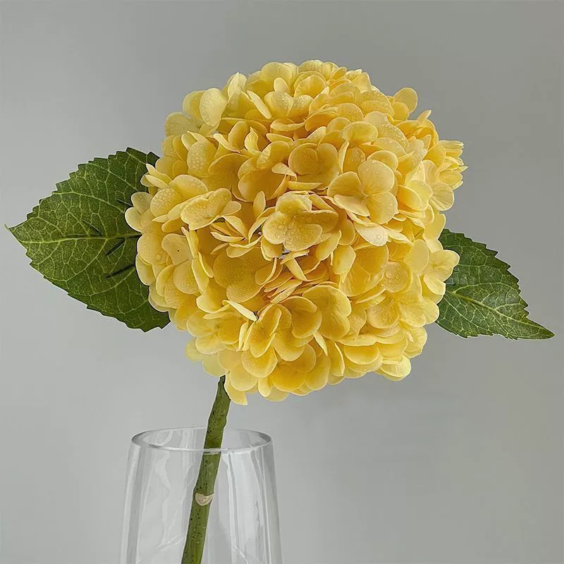 3-Pack Lifelike Hydrangea Silk Flowers – UV-Resistant for Indoor/Outdoor Decor 