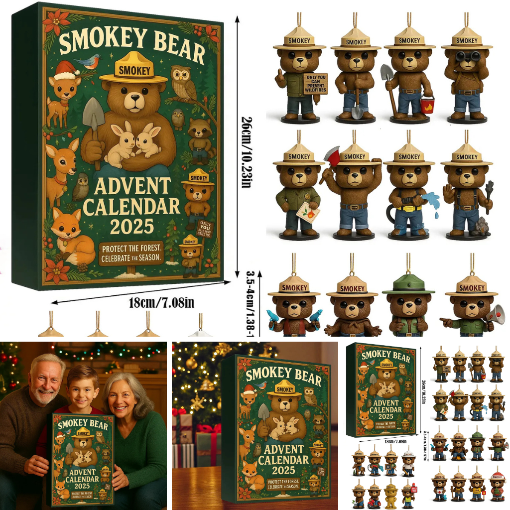 Smokey Bear Advent Calendar 2025