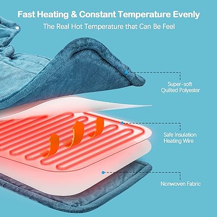 Hilipert™ Heating Pad for Neck and Shoulders