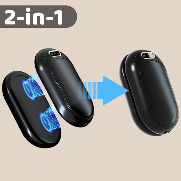 2-in-1 Magnetic Hand Warming Power Bank