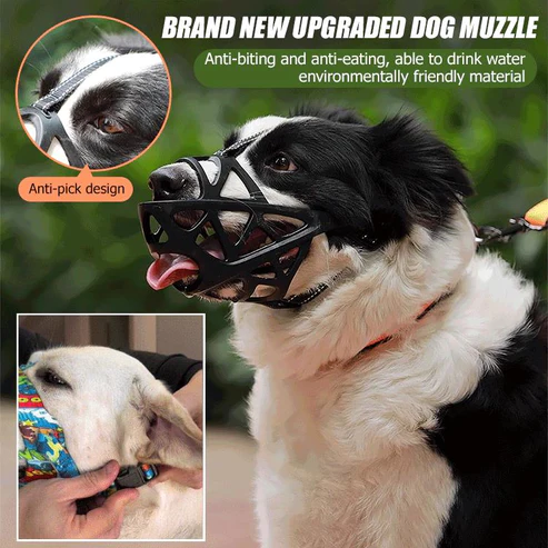 Adjustable Anti-eating, Anti-licking And Anti-biting Dog Muzzle