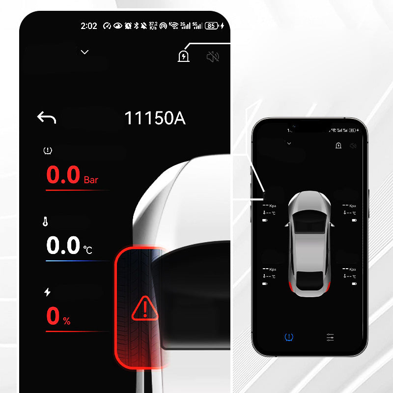 Bluetooth Tire Pressure Sensors