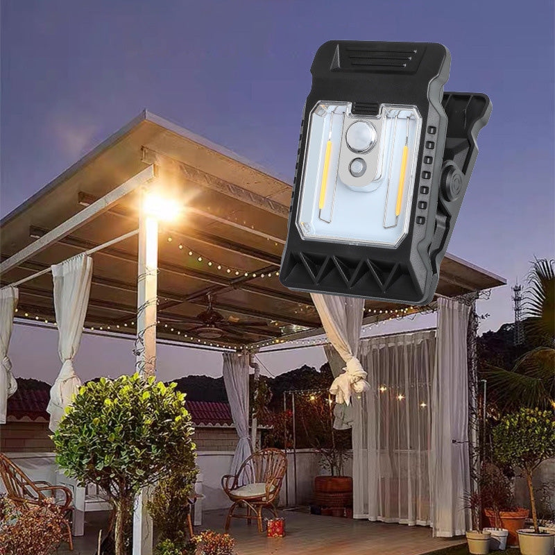 Outdoor Clip-on Solar Light with Motion Sensor