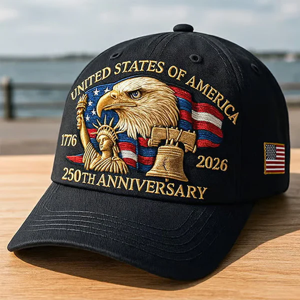 Eagle & Liberty – United States 250th Anniversary Hat