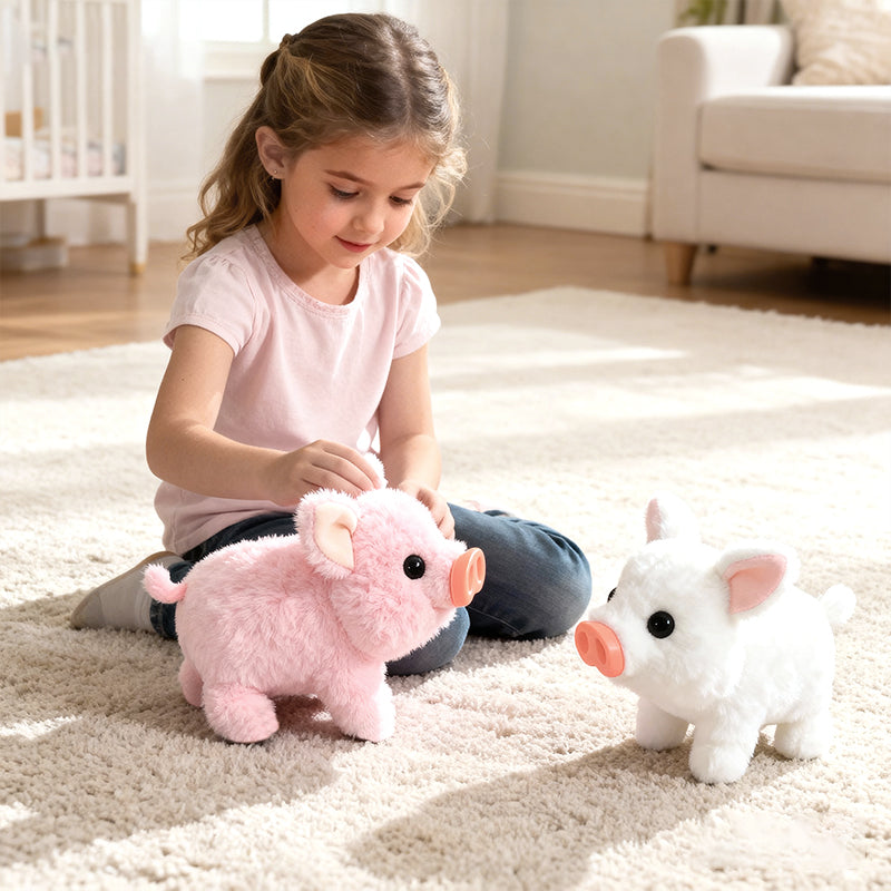 🔥LAST DAY 49% OFF 🎅Christmas Special Offer-Electric Pig Plush Realistic Toy-🎁The finest gift