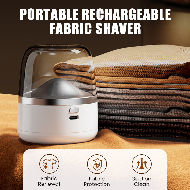 🧶 50% OFF NOW! ✨ Portable Rechargeable Fabric Shaver - 3-Speed Settings & Upholstery Care 🔋✨