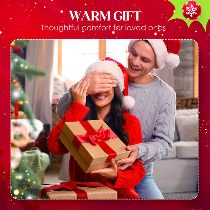 🦵 Rabbit-Fur Thermal Knee Warmers