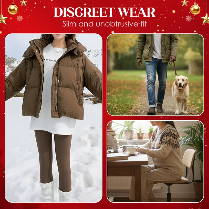 🦵 Rabbit-Fur Thermal Knee Warmers