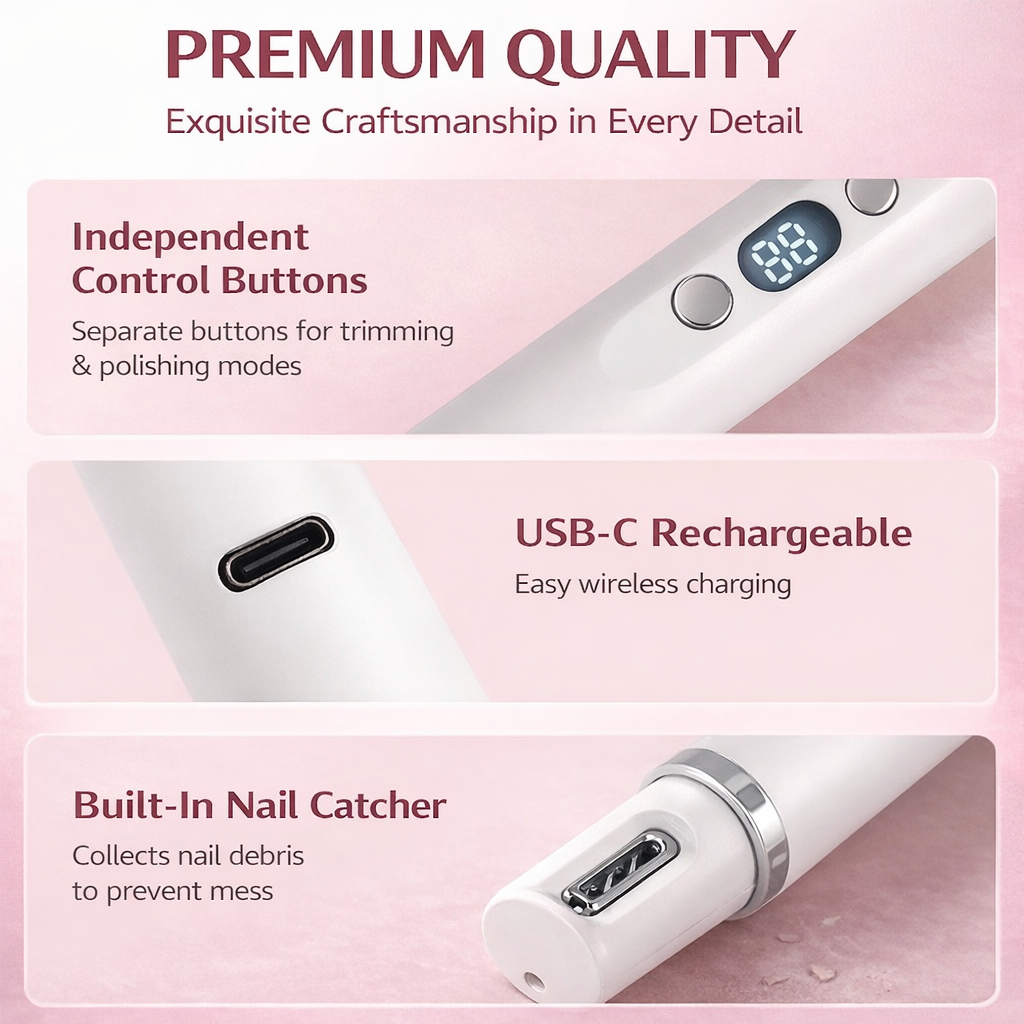 4-in-1 Electric Nail Trimmer