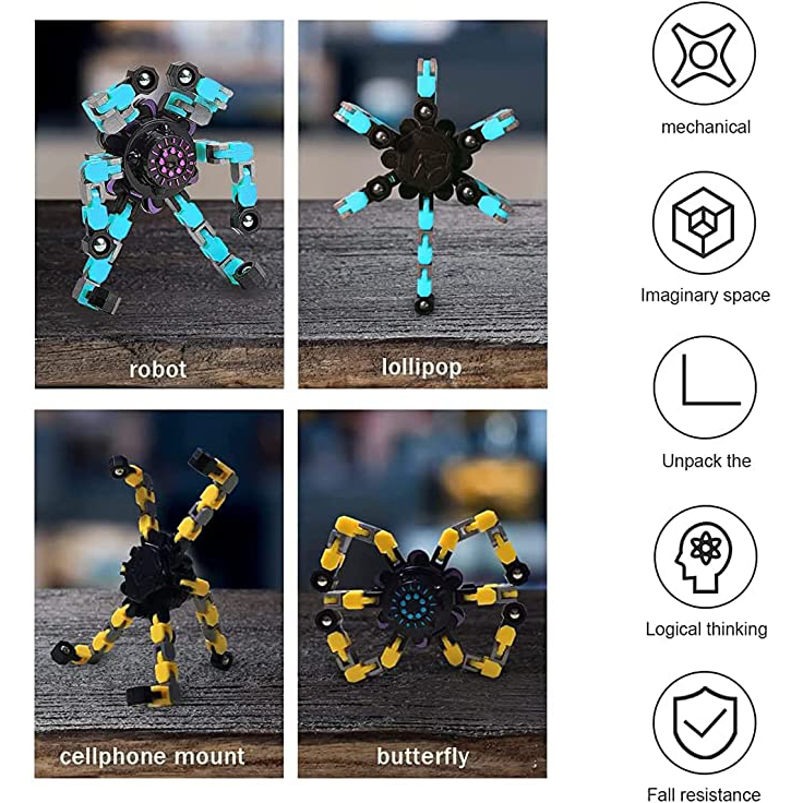 Transformable Fingertip Gyro