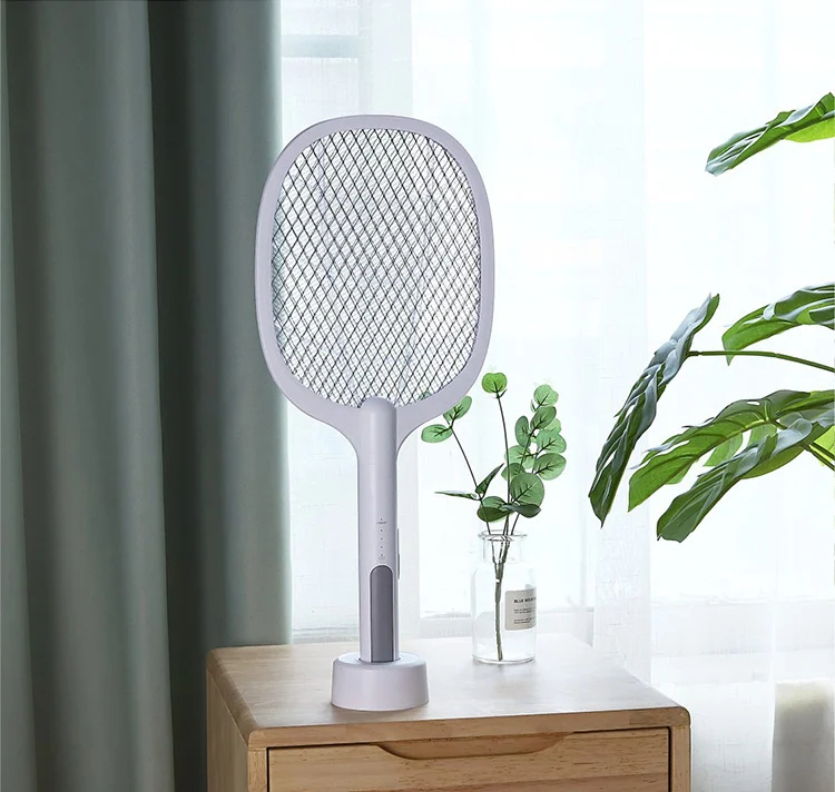 2-in-1 Electric Swatter & Night Mosquito Killing Lamp