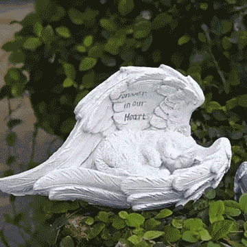 🔥2025 Solar-Powered Angel Wings Pet Memorial Ornament❤️
