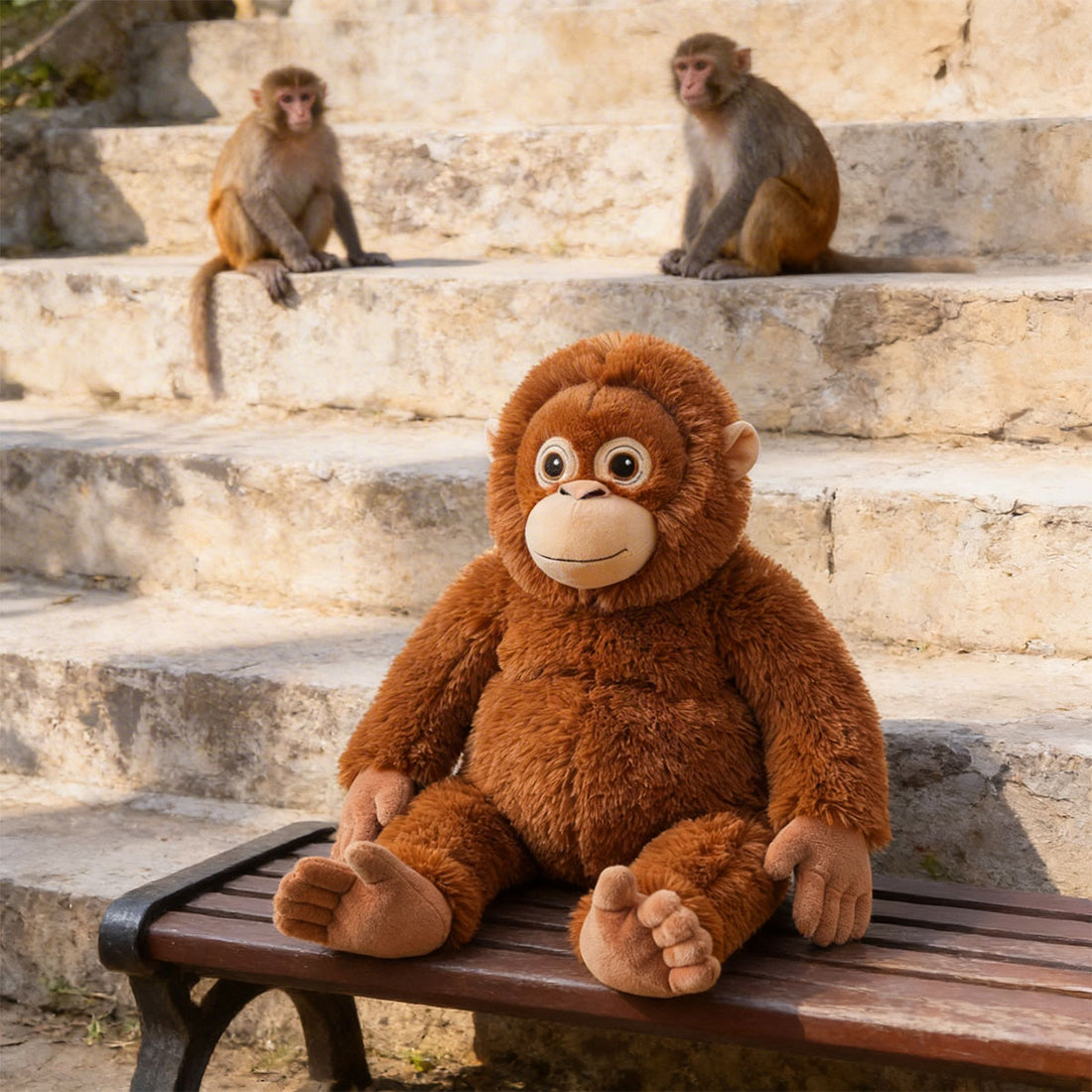 Punch the Monkey Plush Toy