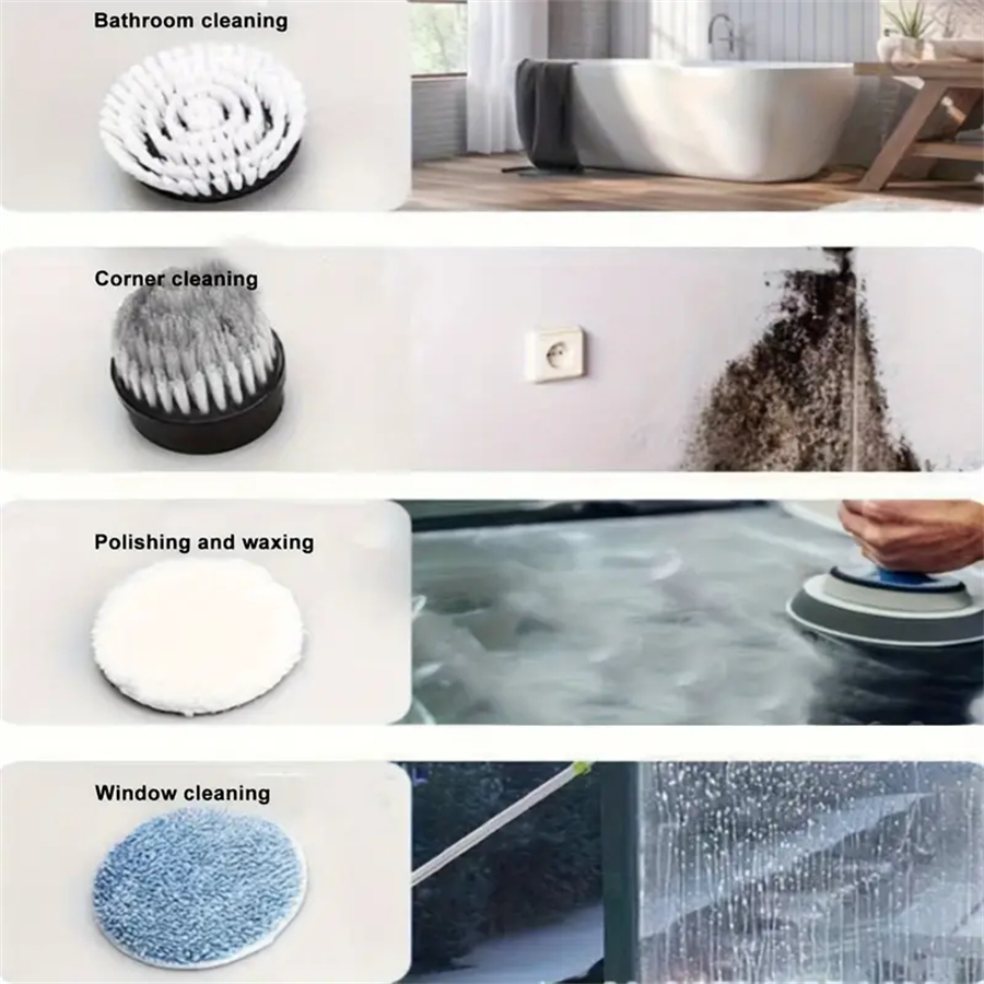 Electric Spin Scrubber 🧽Multi-function cleaning brush