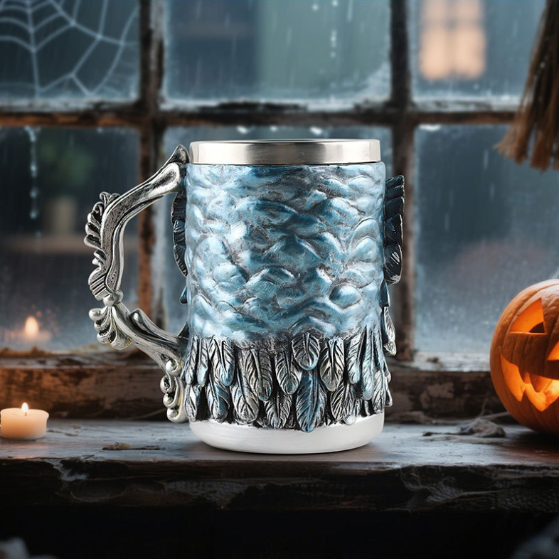 Scary Halloween Skull Mug