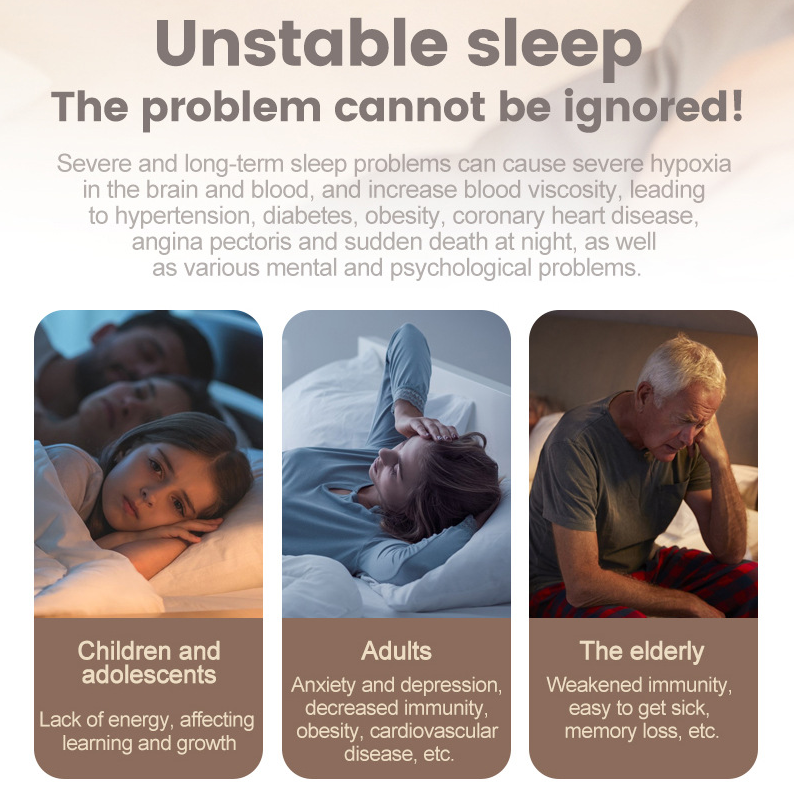 Calm Carry Anxiety Sleep Aid Device and Relieve Headaches Improve Deep Sleep