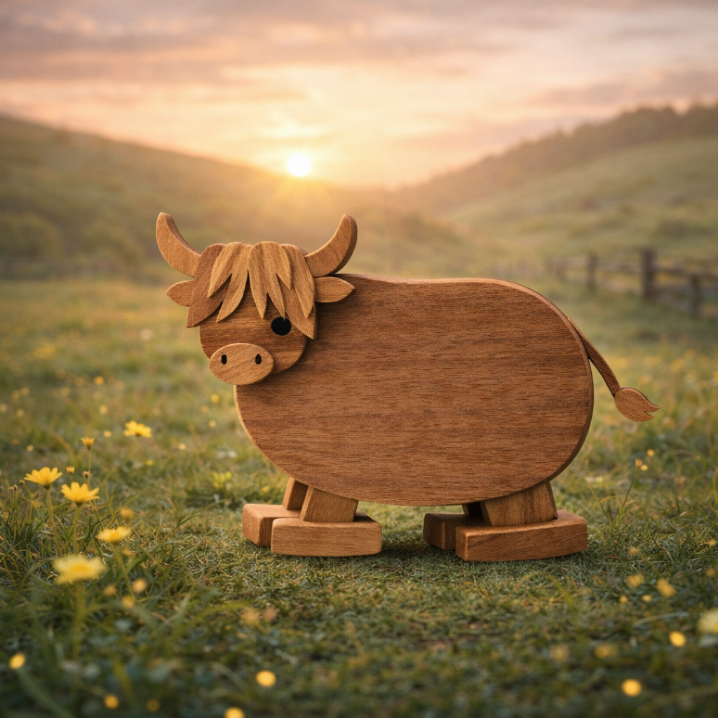 🔥Handmade Walking Wooden Animals