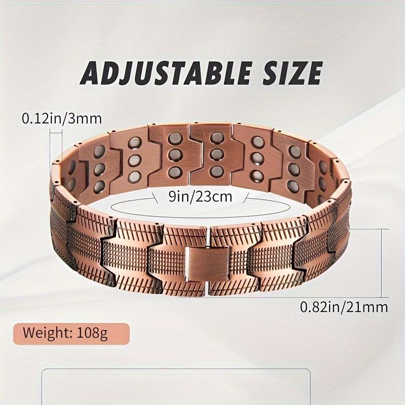 Copper magnetic bracelet——Relieve fatigue and promote blood circulation❤️