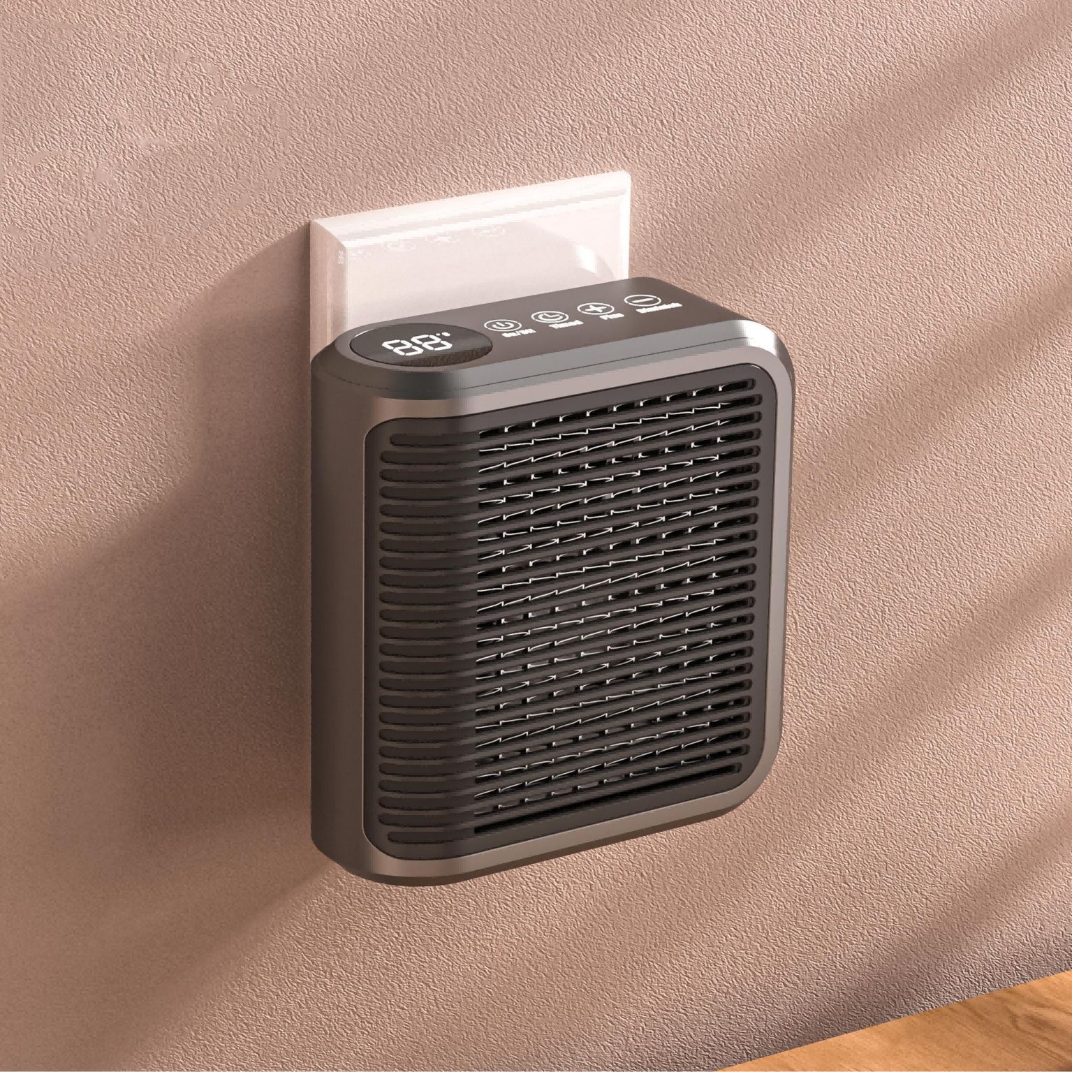 Safe Energy-Saving and Quiet Plug In Heater