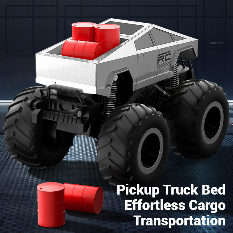 4WD Waterproof Remote Control Car Off-Road Pick-up Truck