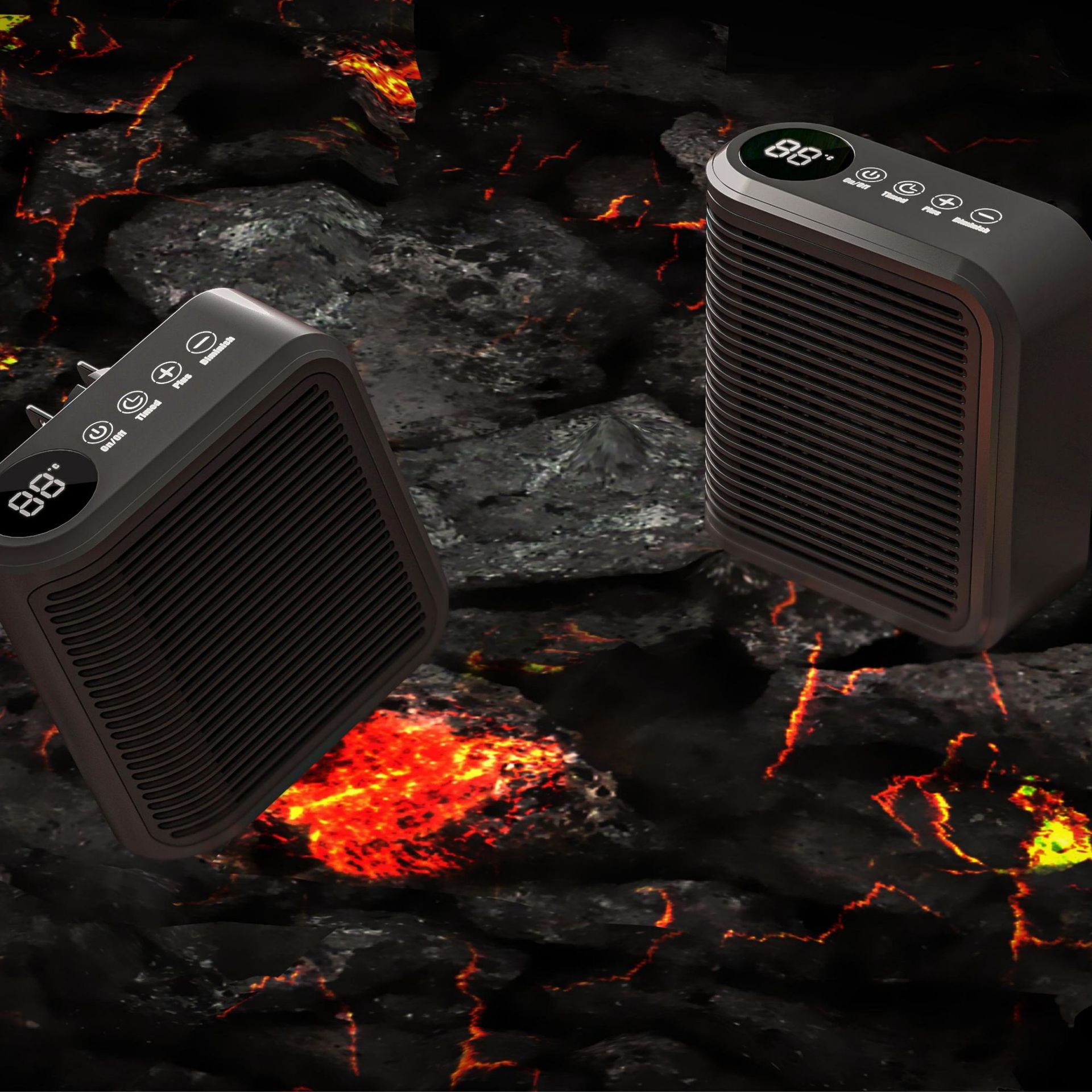 Safe Energy-Saving and Quiet Plug In Heater