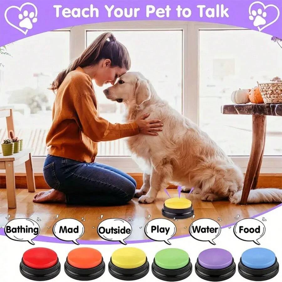🔥Dog Voice Training Button for Communication🐶