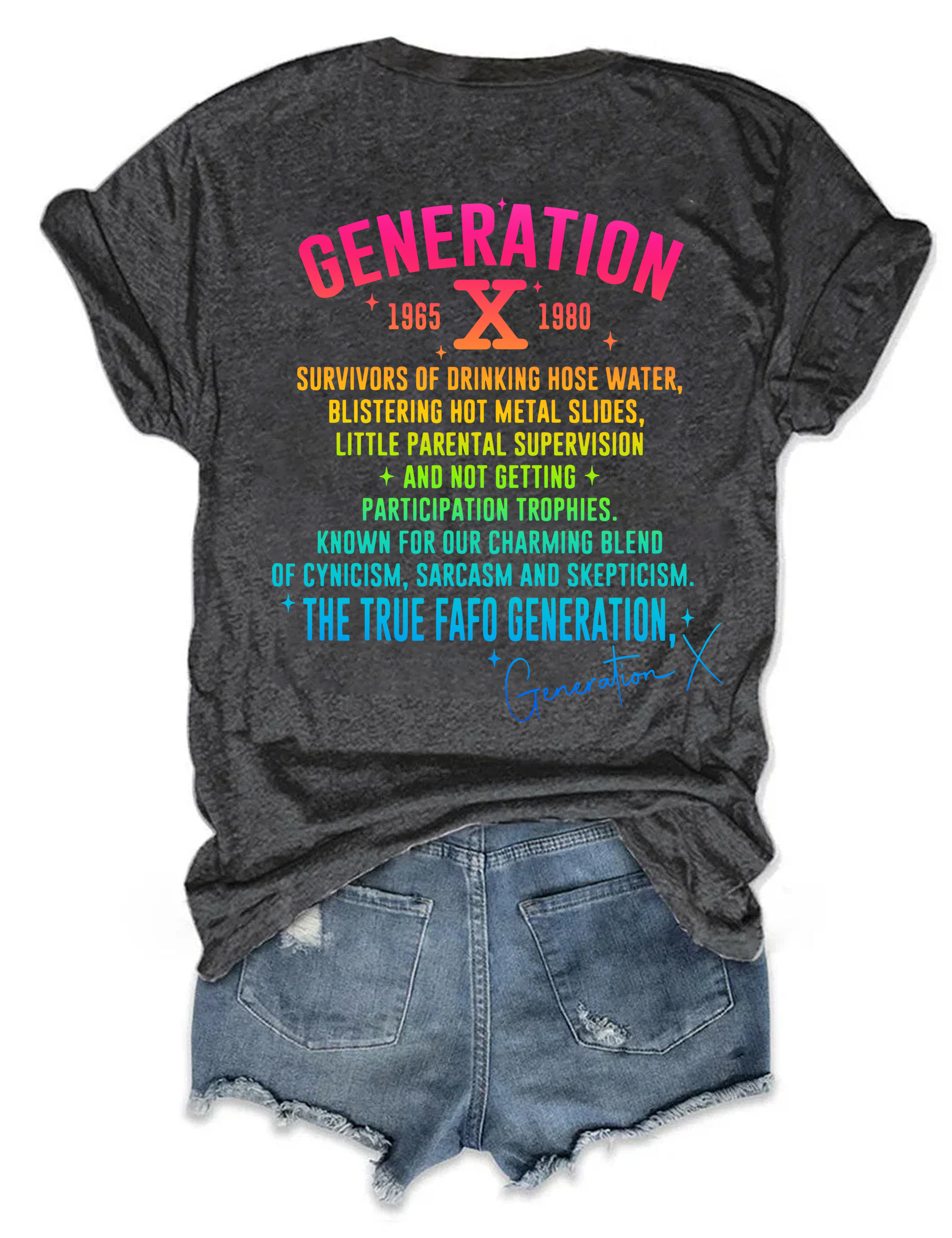 Generation X Raised on Hose Water & Neglect Tee