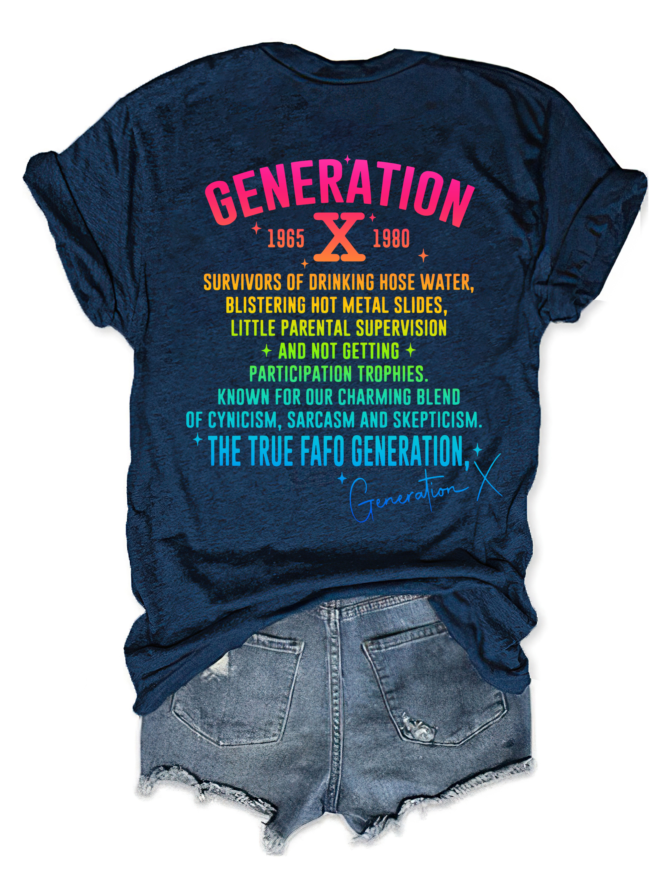 Generation X Raised on Hose Water & Neglect Tee