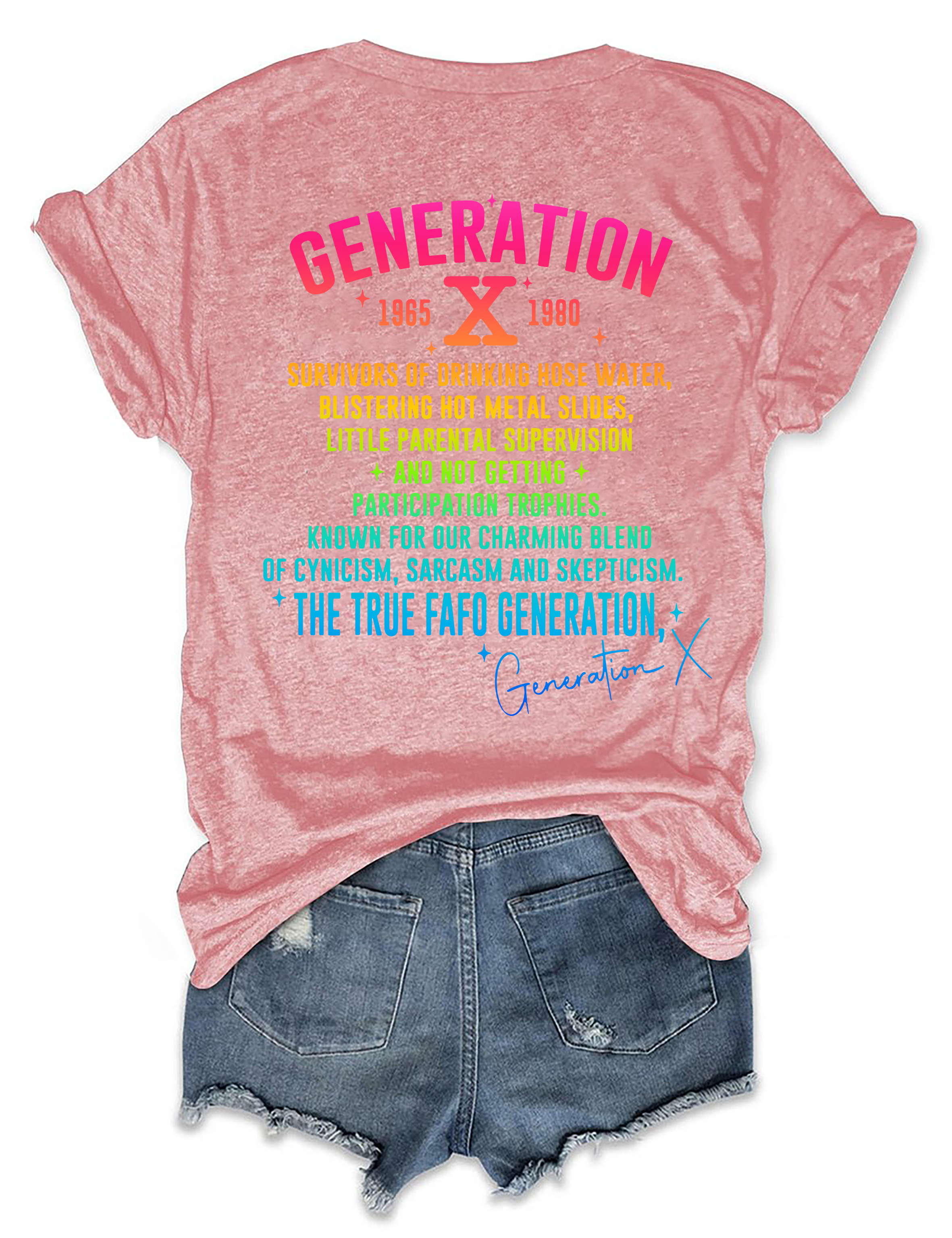 Generation X Raised on Hose Water & Neglect Tee