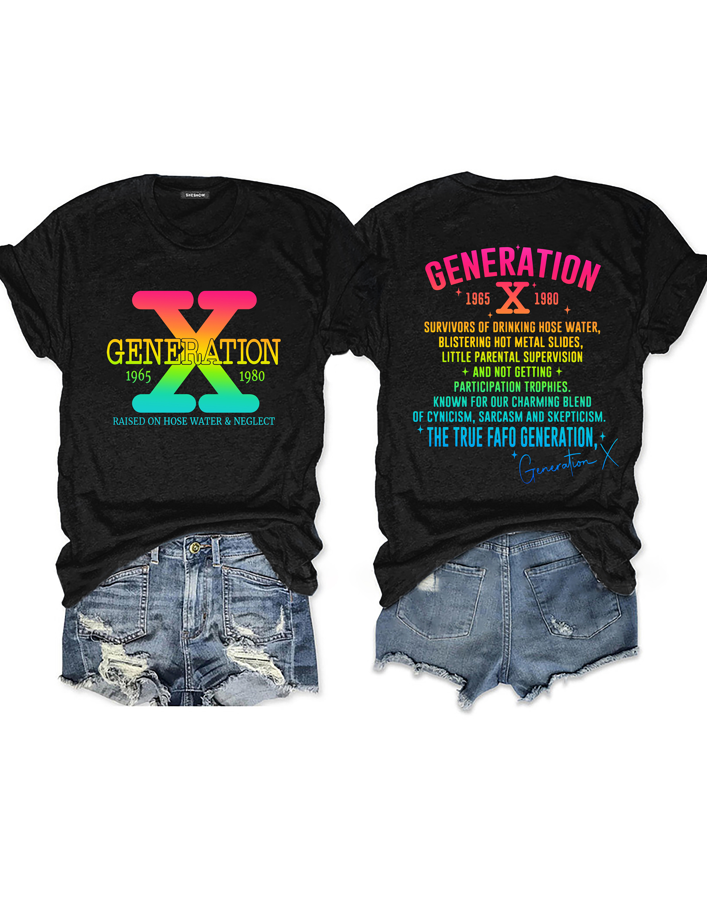 Generation X Raised on Hose Water & Neglect Tee