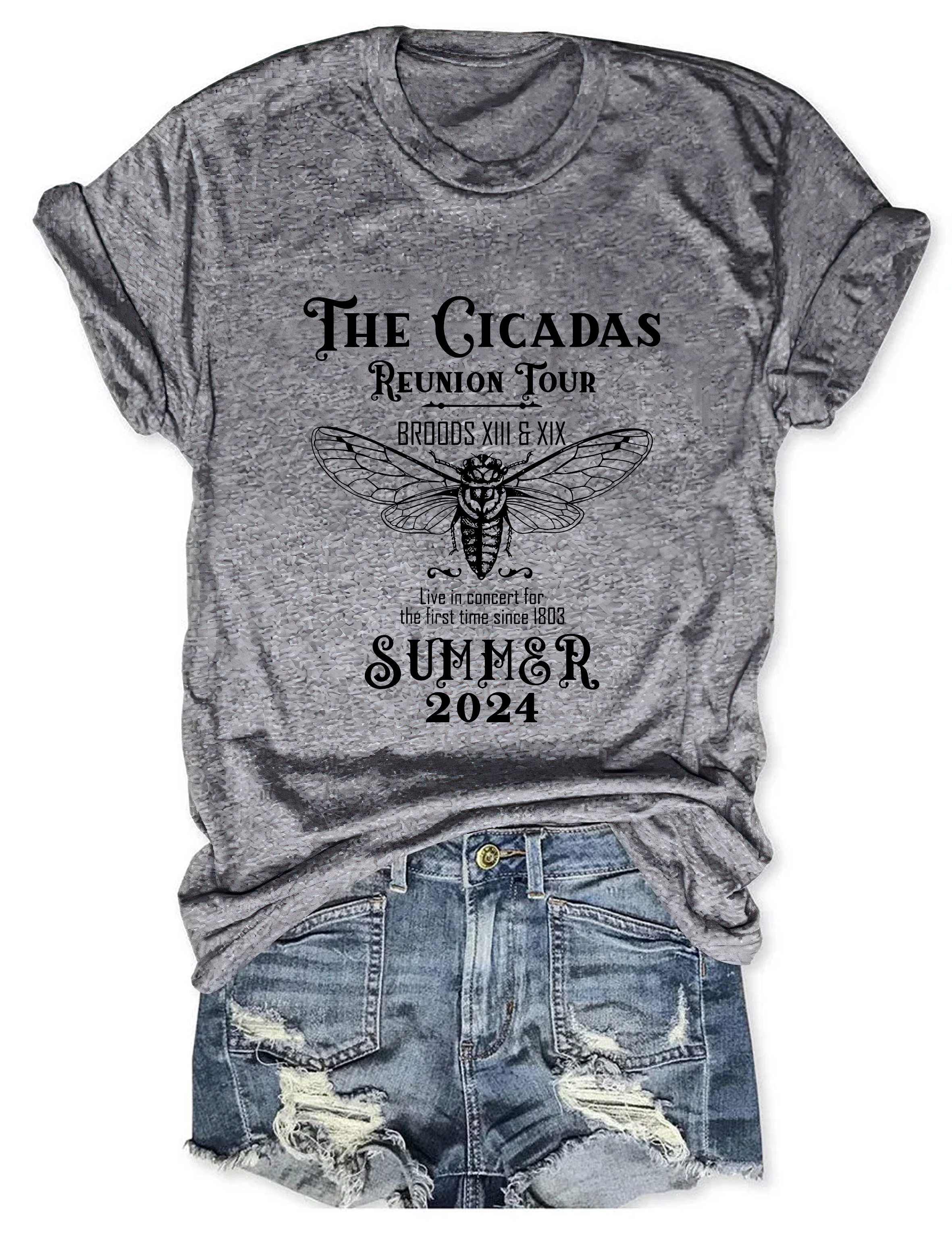 The Cicadas Reunion Tour Graphic T-shirt
