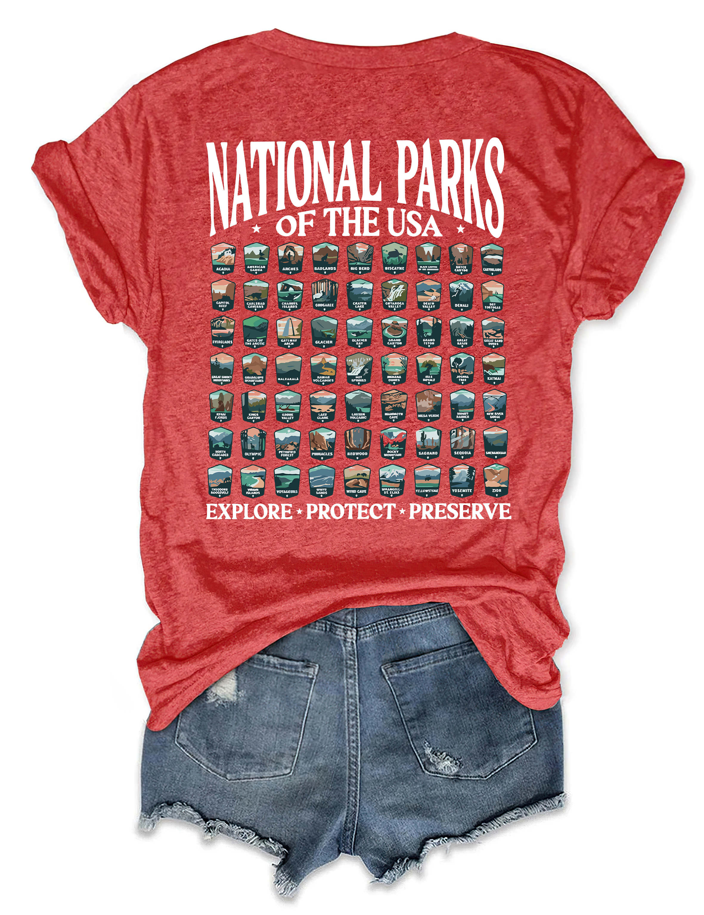 National Parks Outdoor Adventure T-shirt