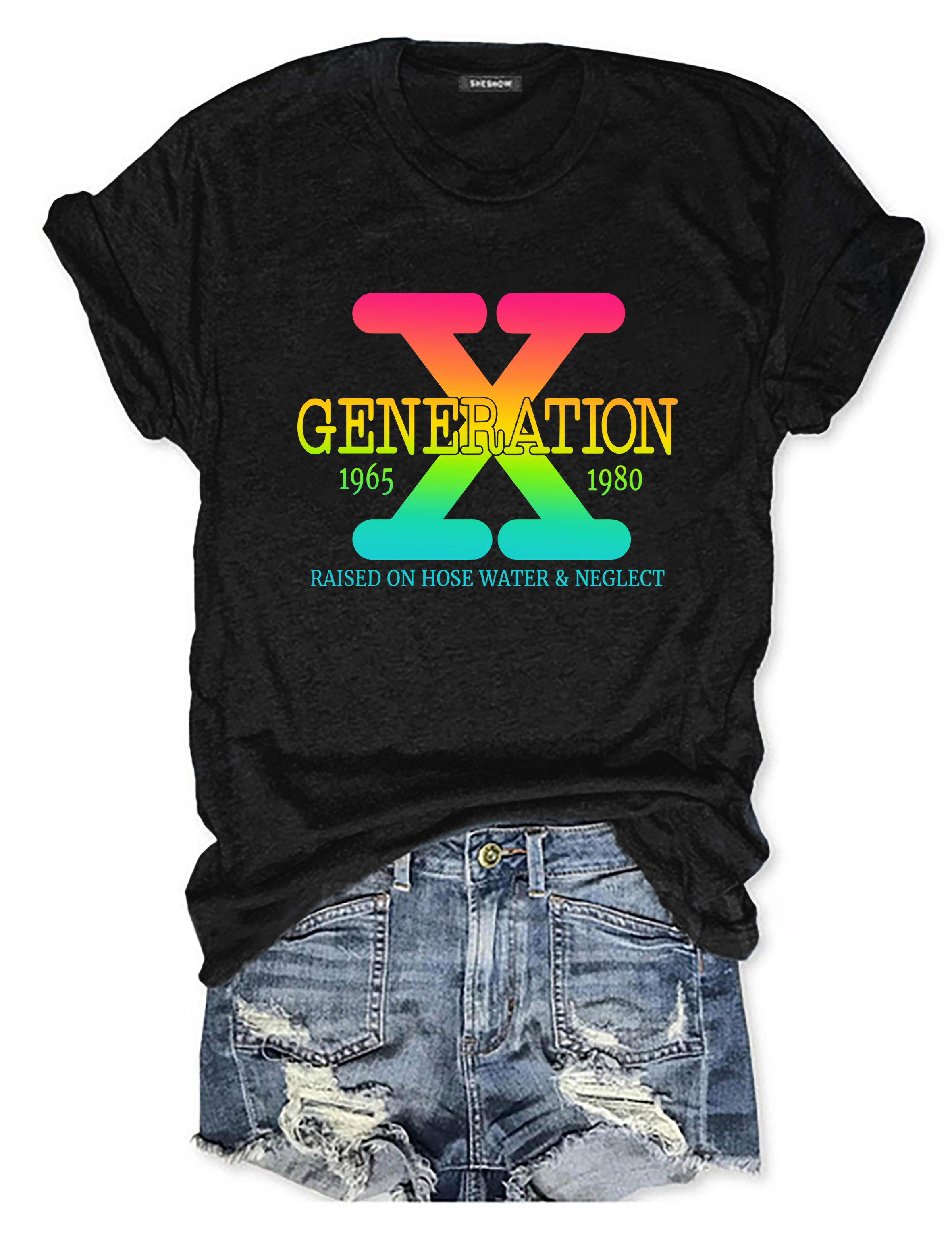 Generation X Raised on Hose Water & Neglect Tee
