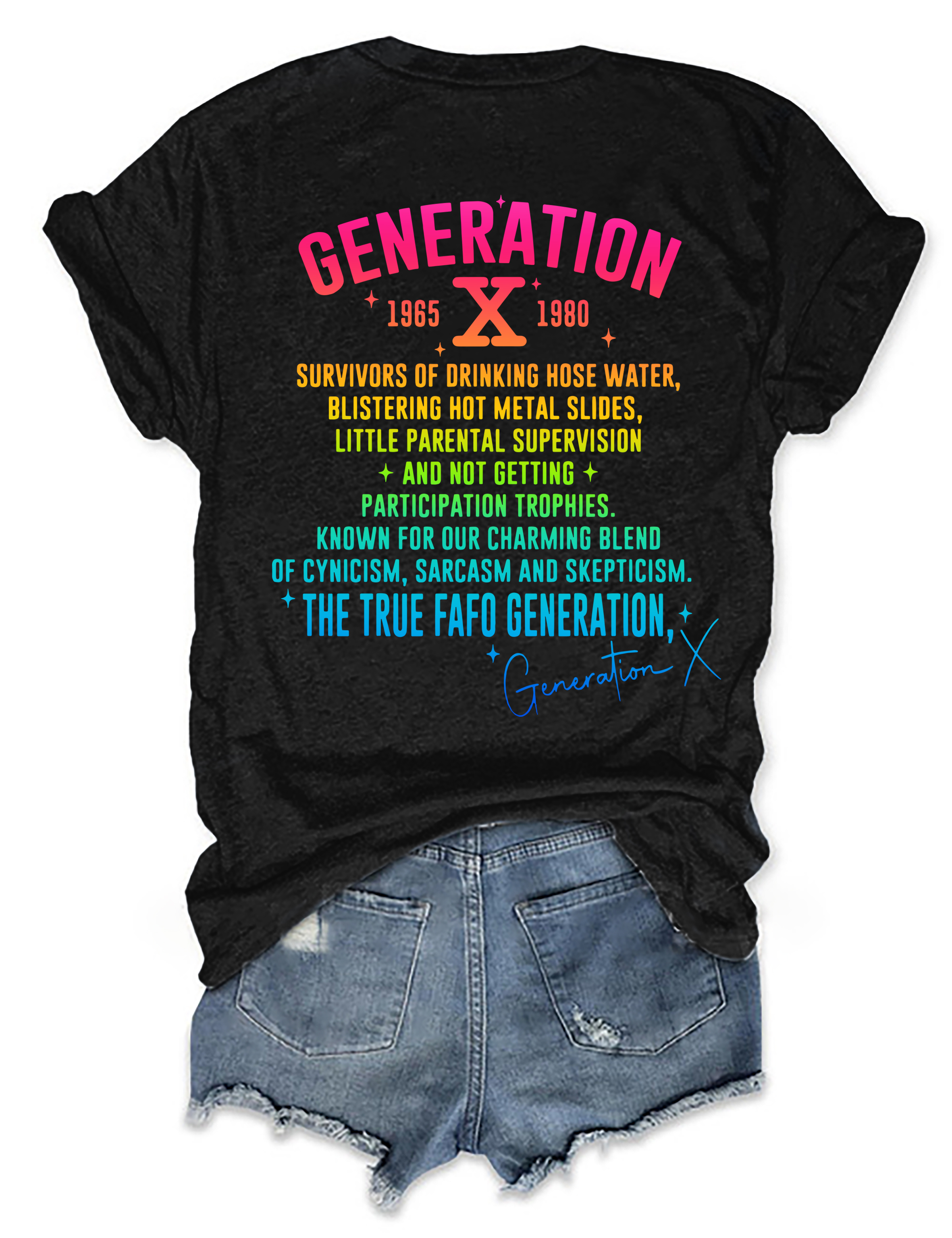 Generation X Raised on Hose Water & Neglect Tee
