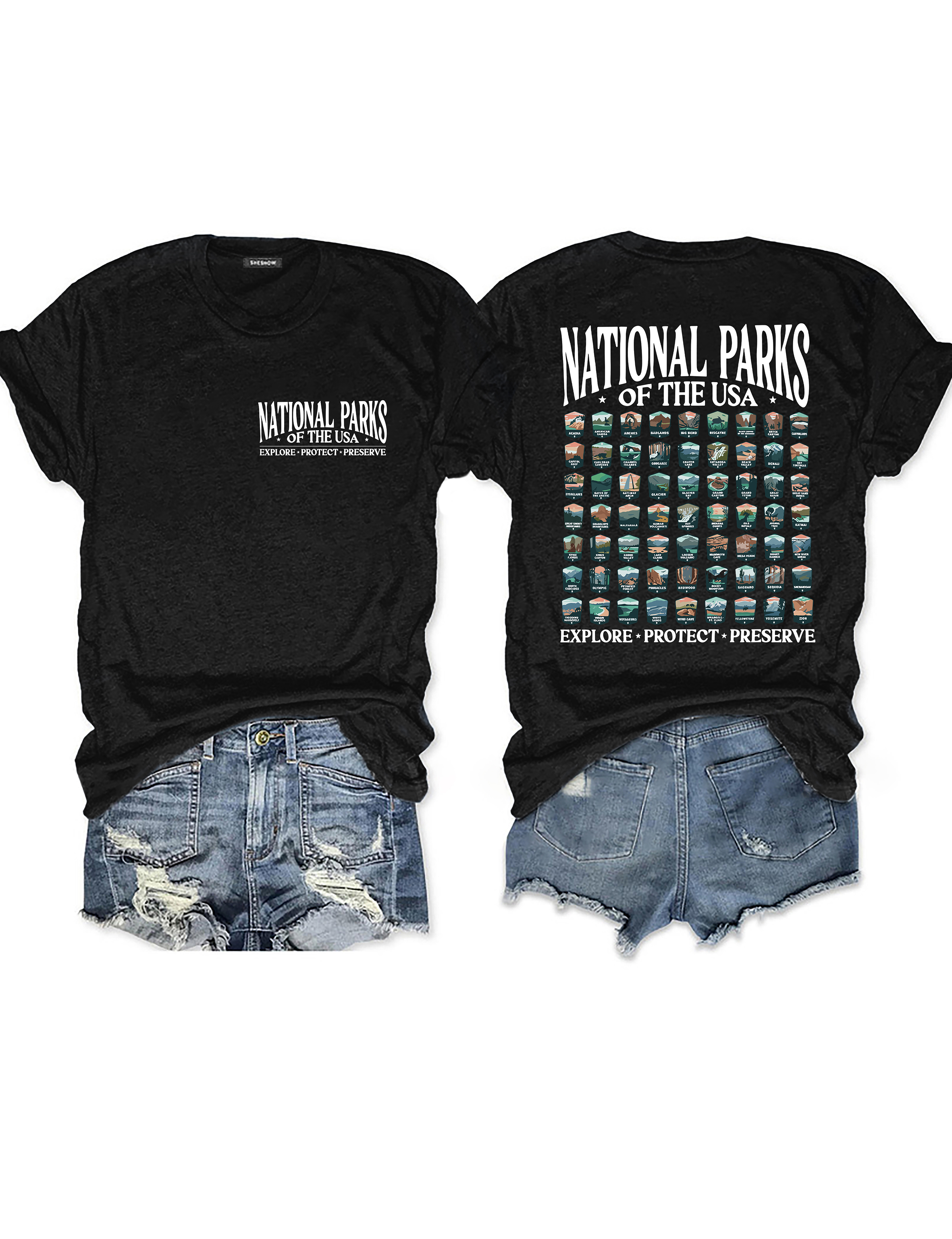 National Parks Outdoor Adventure T-shirt