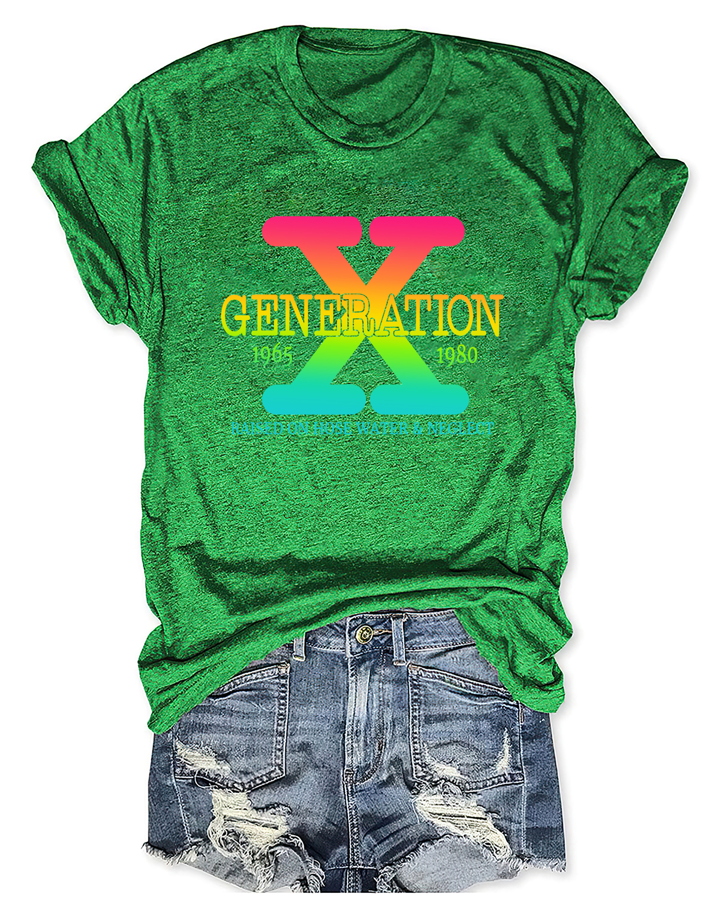 Generation X Raised on Hose Water & Neglect Tee