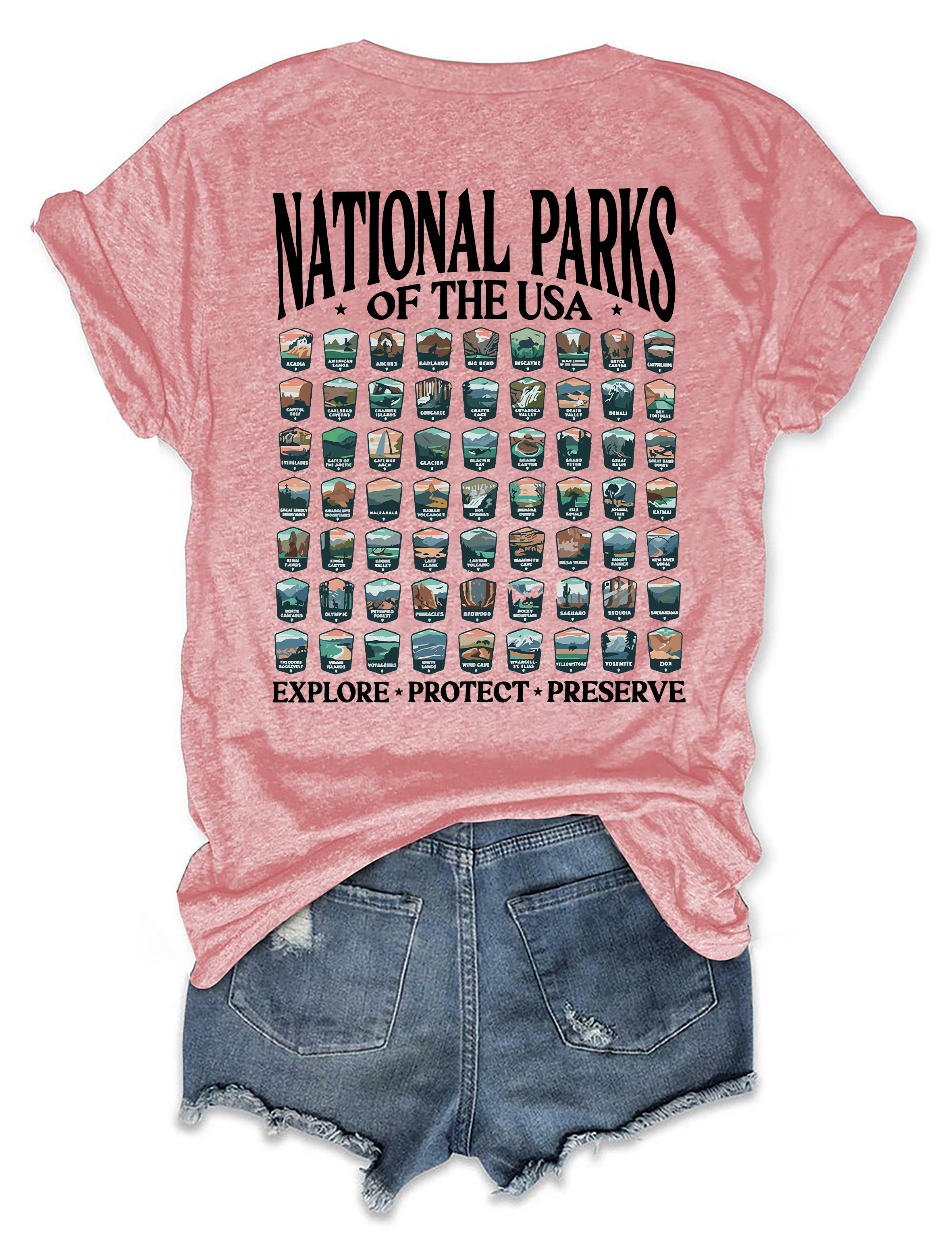 National Parks Outdoor Adventure T-shirt