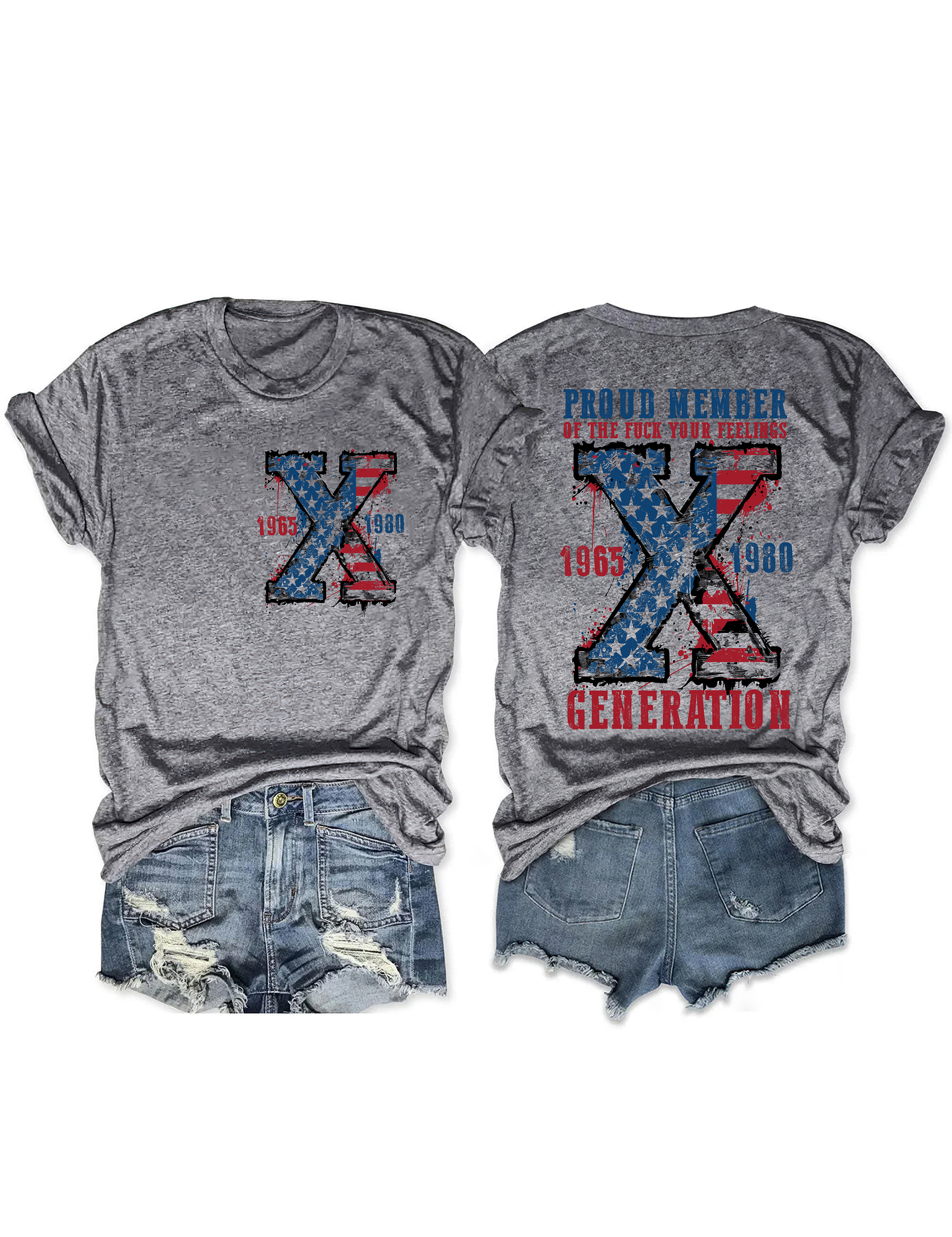 Proud Member Of The Fuck Your Feelings Generation X Tee