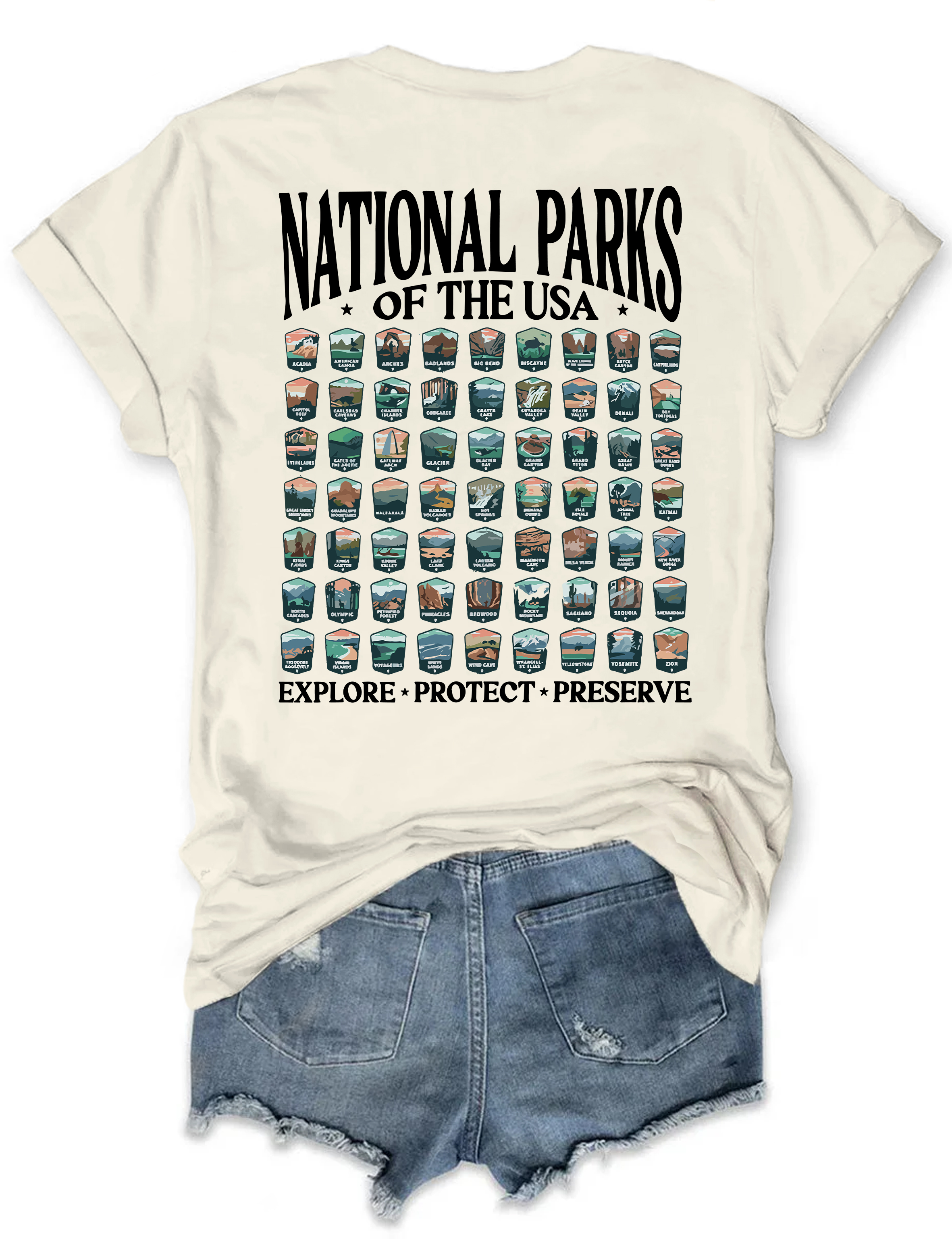 National Parks Outdoor Adventure T-shirt