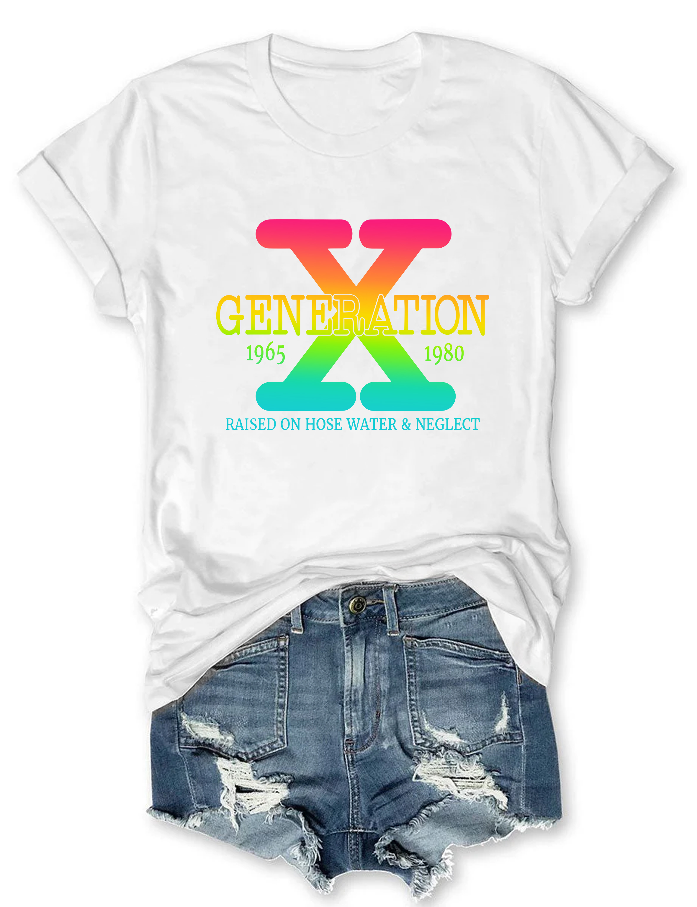 Generation X Raised on Hose Water & Neglect Tee