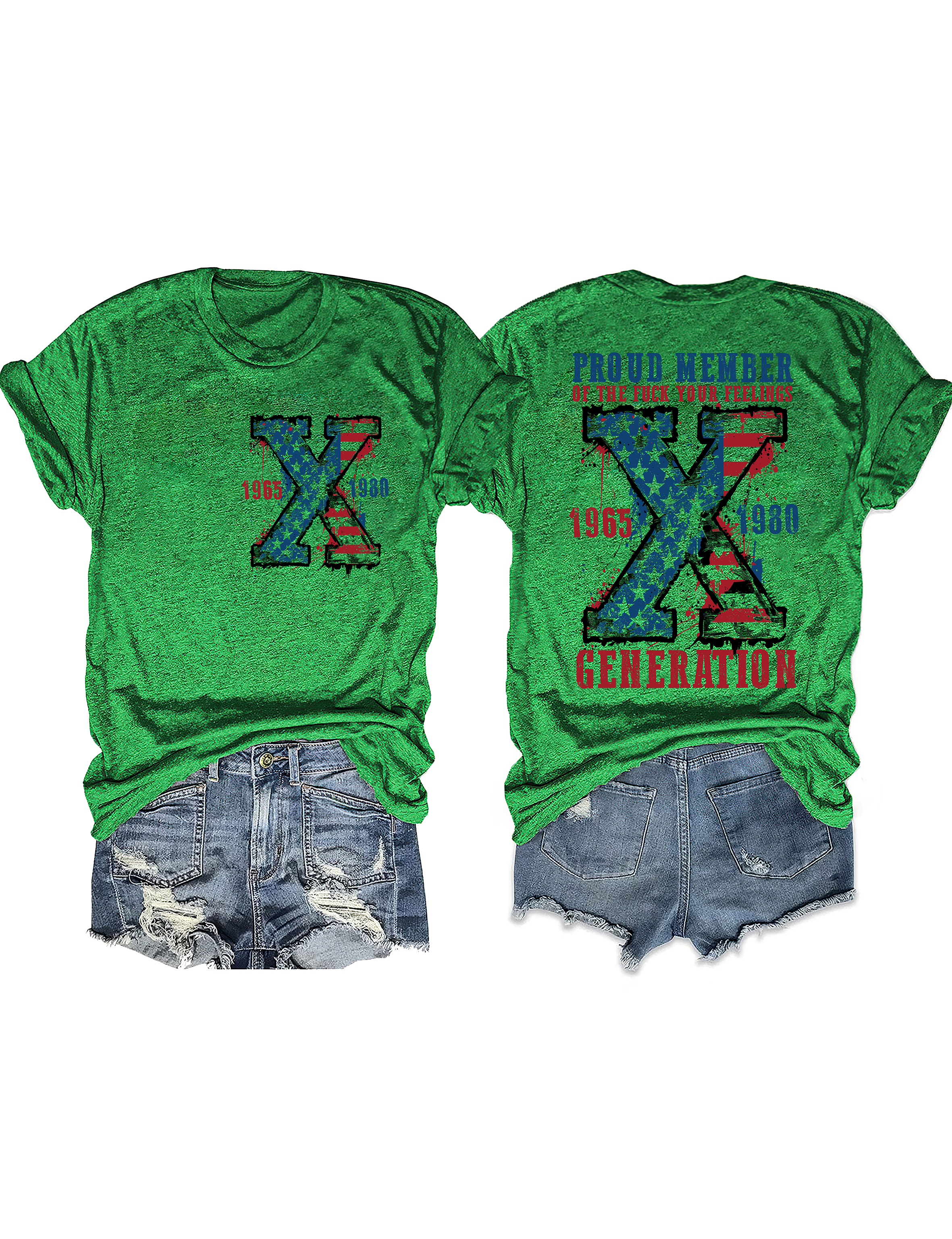 Proud Member Of The Fuck Your Feelings Generation X Tee