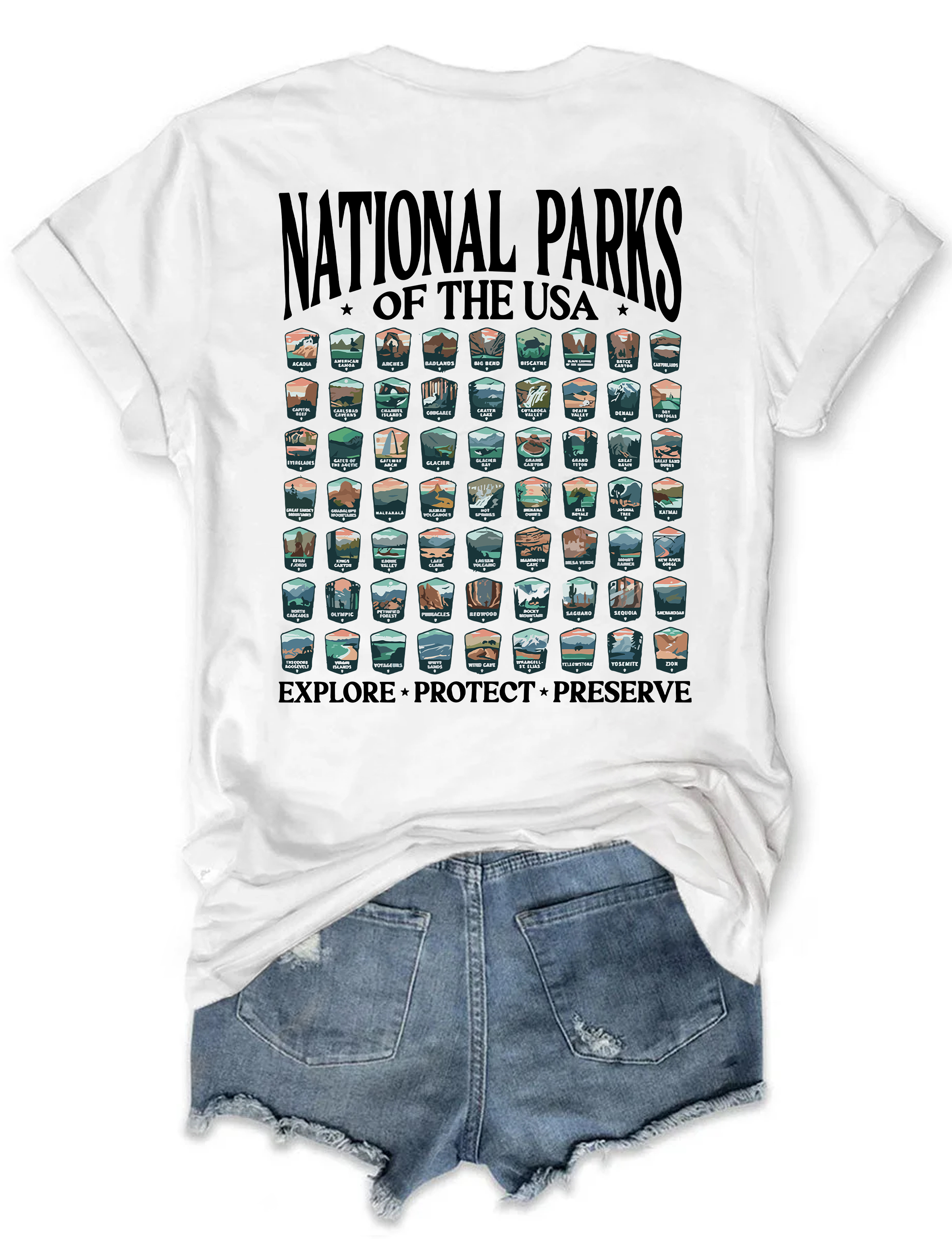 National Parks Outdoor Adventure T-shirt