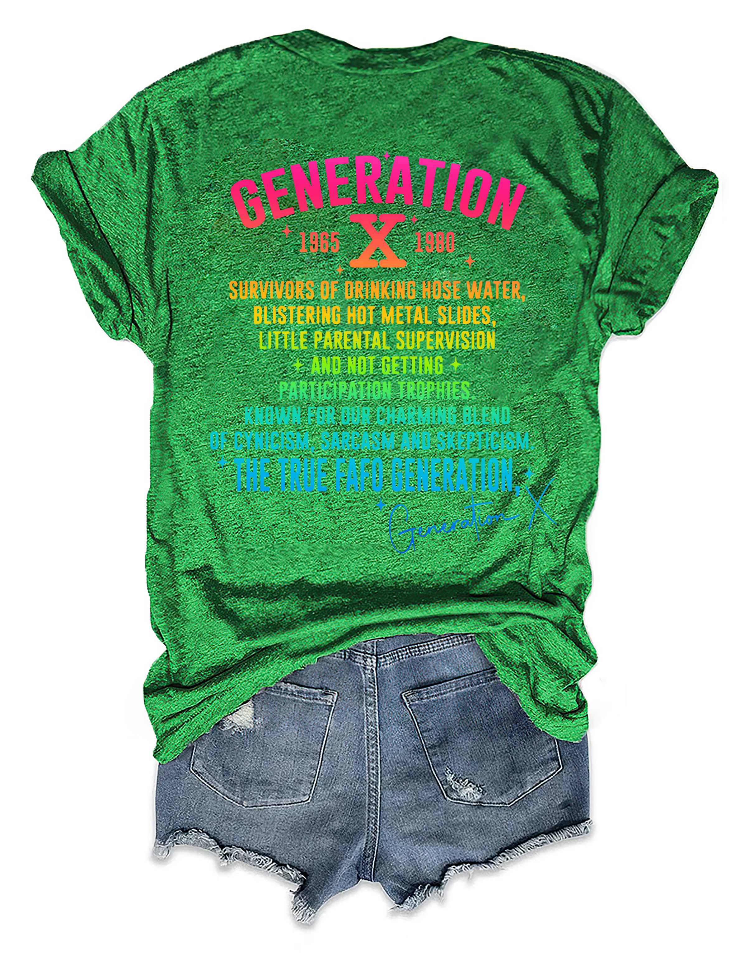 Generation X Raised on Hose Water & Neglect Tee
