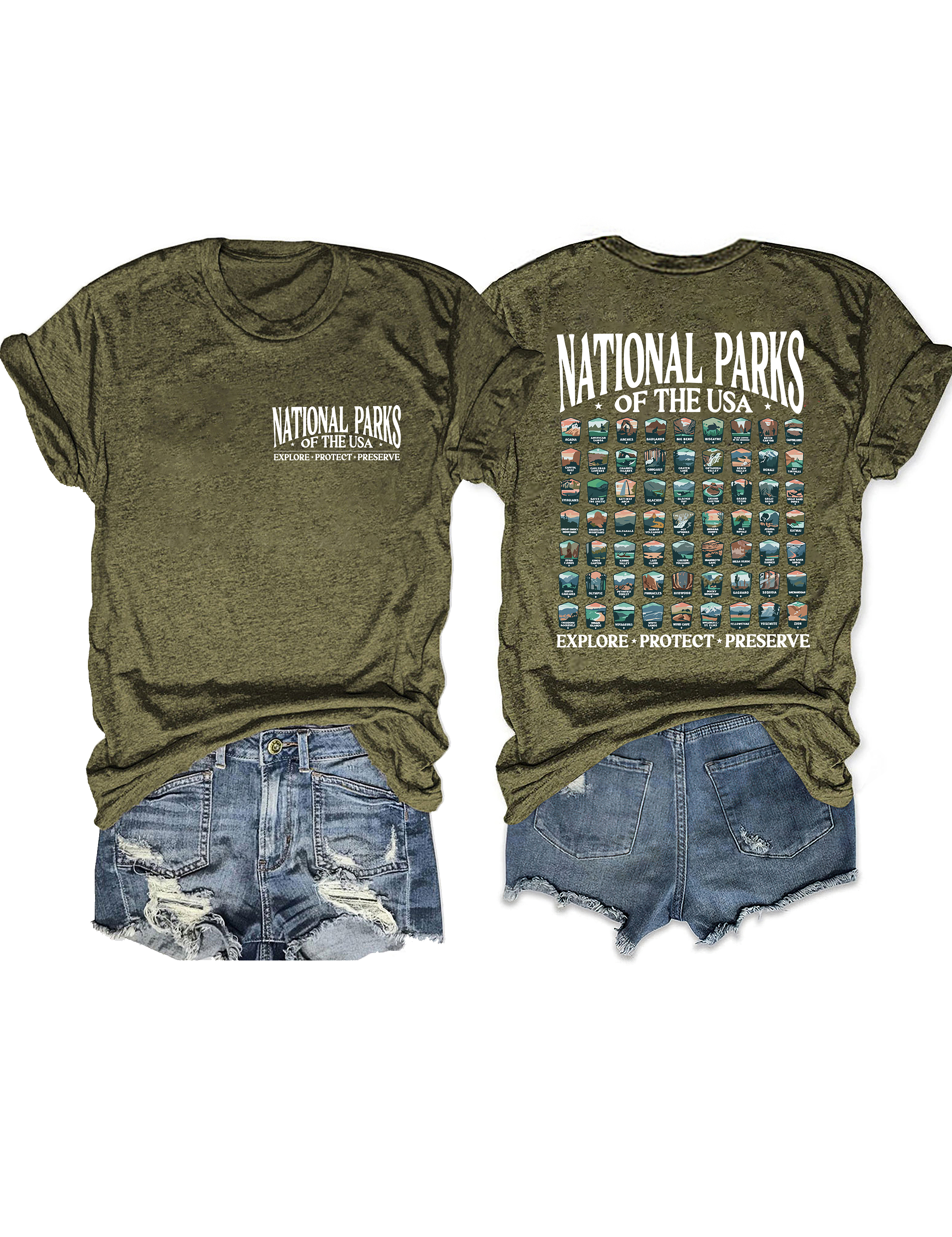 National Parks Outdoor Adventure T-shirt